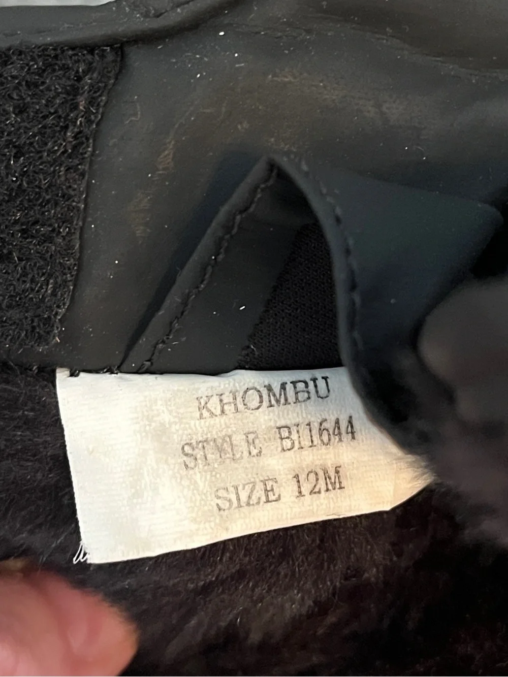 Khombu Black Kids Snow Boots with Faux-Fur Lining